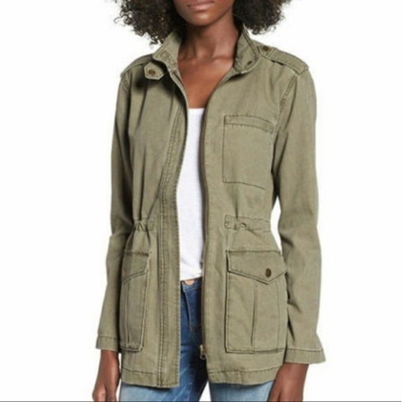 𝅺BP Nordstrom Women’s Field Utility Jacket Army Green Size XS - Picture 1 of 10